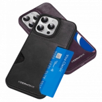 Чехол Keephone Carmen Series Leather Case for 15 Pro Max Black (MC-0125ip15pmblk)
