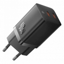 Адаптер Baseus GaN5 Pro 40W Type-C+Type-C (black) (CCGP180101)