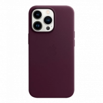 Чехол iPhone 13 Pro Leather Case with MagSafe - Dark Cherry (MM1A3)