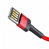 Кабель Baseus Cafule Cable (SpEd) 2.4A 1m Red (CALKLF-G09)
