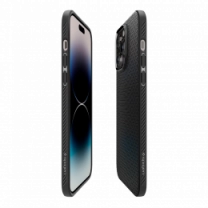 Чохол Spigen  iPhone 14 Pro Liquid Air, Matte Black (ACS04957)