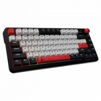 Бездротова механічна клавіатура Ajazz AK820 MAX Avocado Switch Black RGB (AK820MAX-AS-BG)