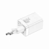 Адаптер Baseus Super Si Pro Quick Charger Type-C+USB 30W White (CCSUPP-E02)