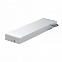 Хаб Satechi Type-C USB 3.0 3-in-1 Combo Hub Silver (ST-TCUHS)