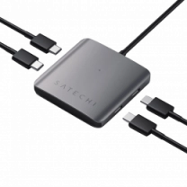 Satechi Aluminum Type-C 4-Port Hub Space Gray (ST-UC4PHM)