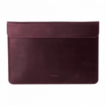 Кожаный чехол INCARNE Klouz MacBook Pro 16" 2019-2023 бордо