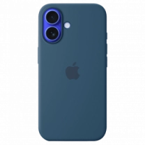 Чохол iPhone 16 Blue Silicone Case (MYY23)