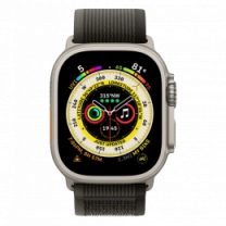 Apple Watch 49mm Ultra Titanium Black/Gray Trail Loop S/M (MQF43) Б/У
