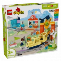 Конструктор LEGO DUPLO Town Большой интерактивный общественный поезд
